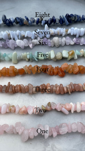 Precious Stone Name/Word Bracelet